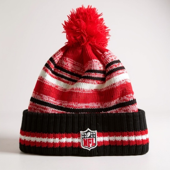 NWT NFL Kansas City Beanie unisex Red and Black Beanie - Picture 3 of 3